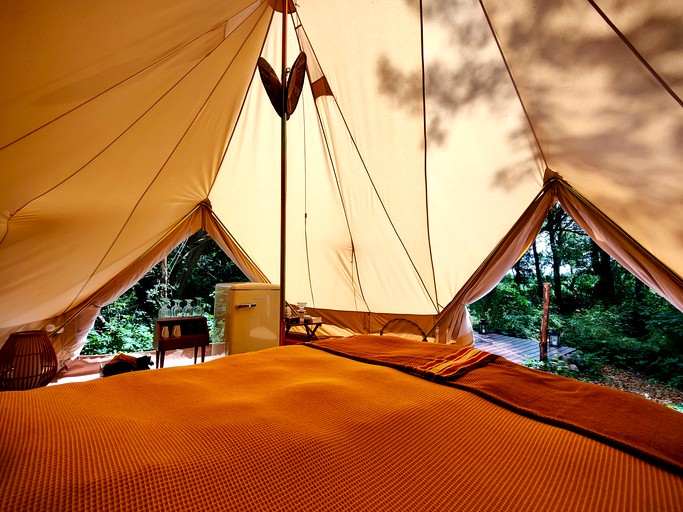 Safari Tents (Denmark, Østermarie, Region Hovedstaden)