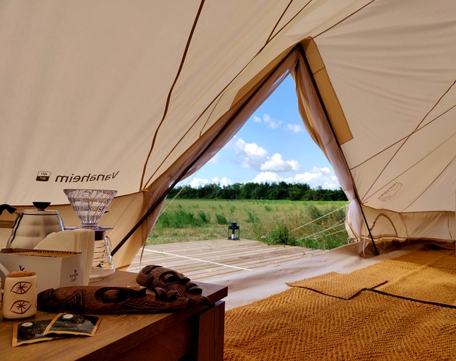 Safari Tents (Denmark, Østermarie, Region Hovedstaden)
