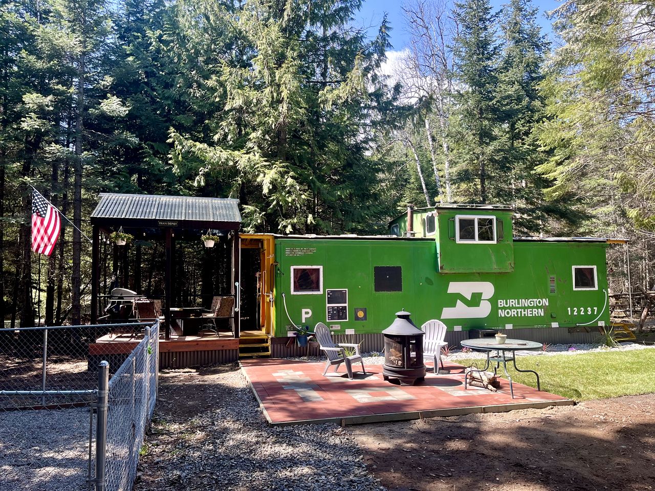 Cabooses (United States of America, Sandpoint, Idaho)