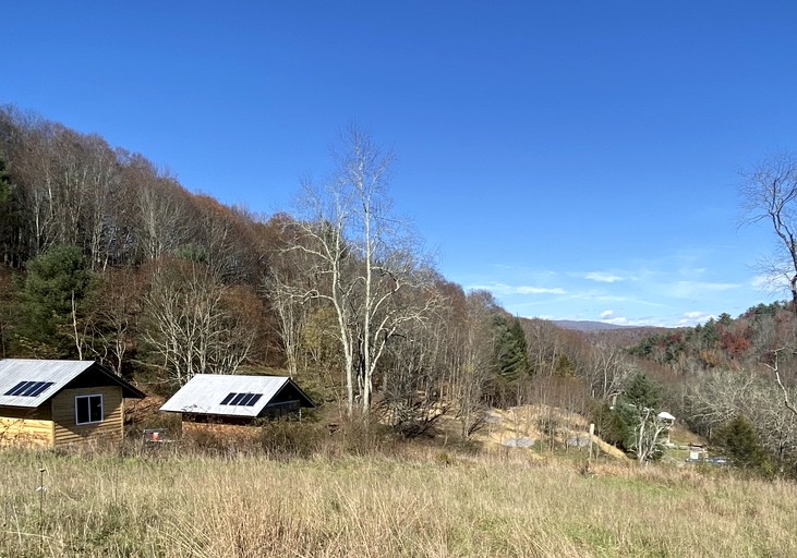 Off-Grid Cabin with Fire Pit and Trail Access Nestled in Nature in Sugar Grove, West Virginia