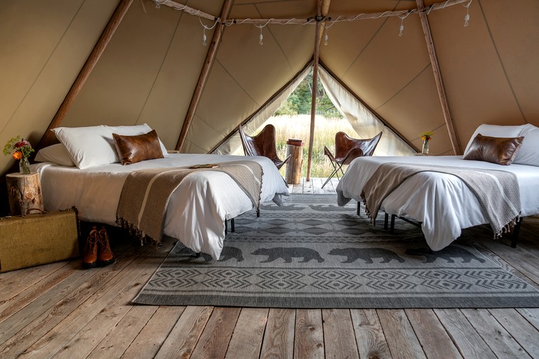 Tipis (United States of America, Bozeman, Montana)
