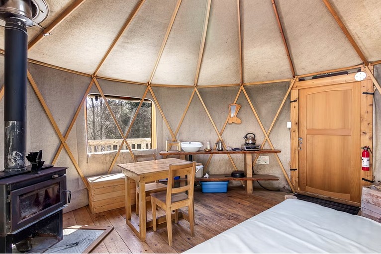 Yurts (Canada, Harrington, Quebec)