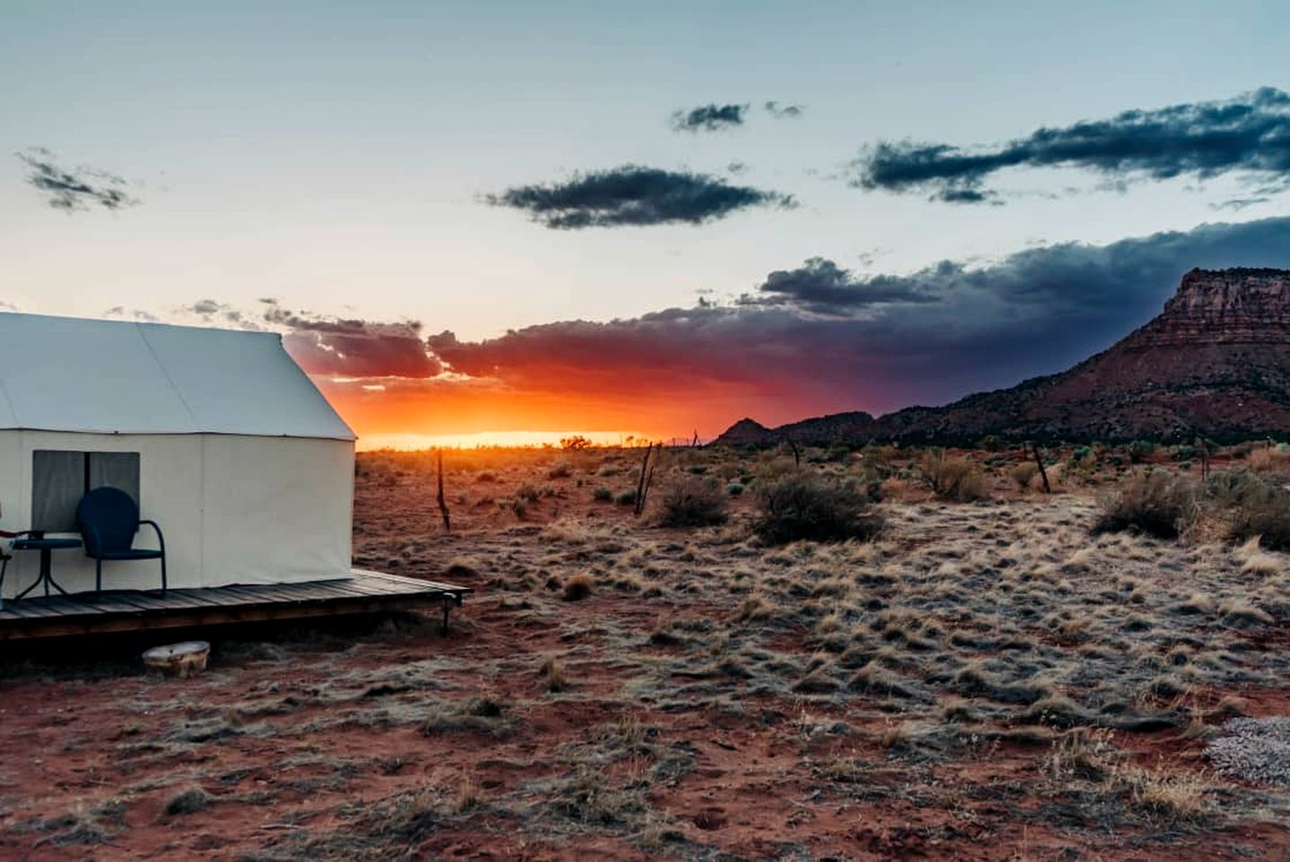 Dreamy Safari Tent for a Peaceful Escape in the Desert in Cane Beds, Arizona