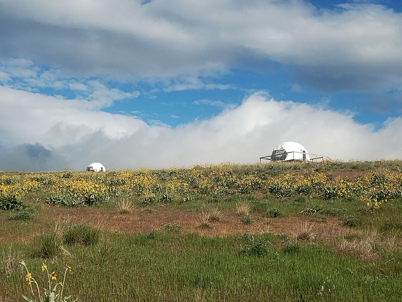 Stunning Off-Grid Dome with Spectacular Views for a Unique Glamping Getaway in Montana