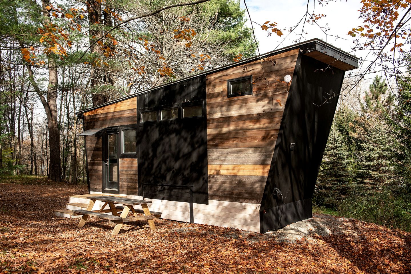 Modern Tiny House Surrounded by Nature near the Catskill Park for a Unique Glamping Experience in Woodridge, New York