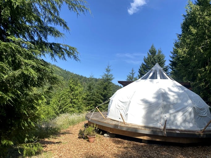 Bell Tents (Canada, Duncan, British Columbia)