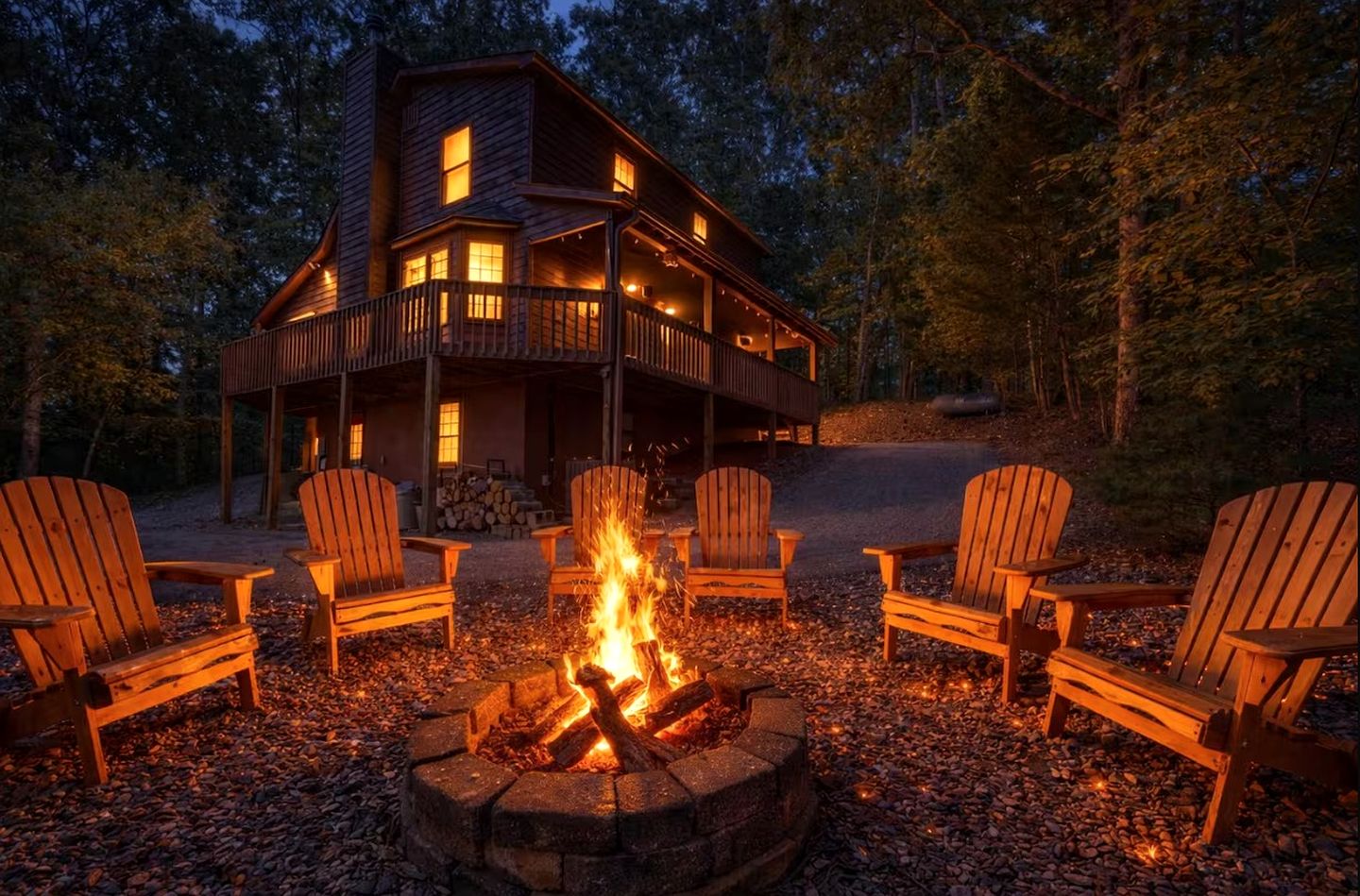 Incredible Mountain Cabin for a Memorable Family Getaway in Nature near Blairsville, Georgia