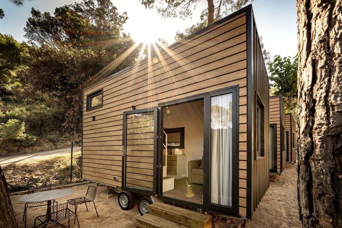 Bright Couples Studio-Style Suite with Terrace & Outdoor Space in Catalonia, Spain