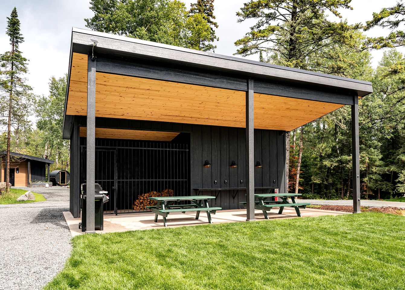 Gorgeous Cabin with Private Sauna for a Romantic Glamping Getaway in Duluth, Minnesota