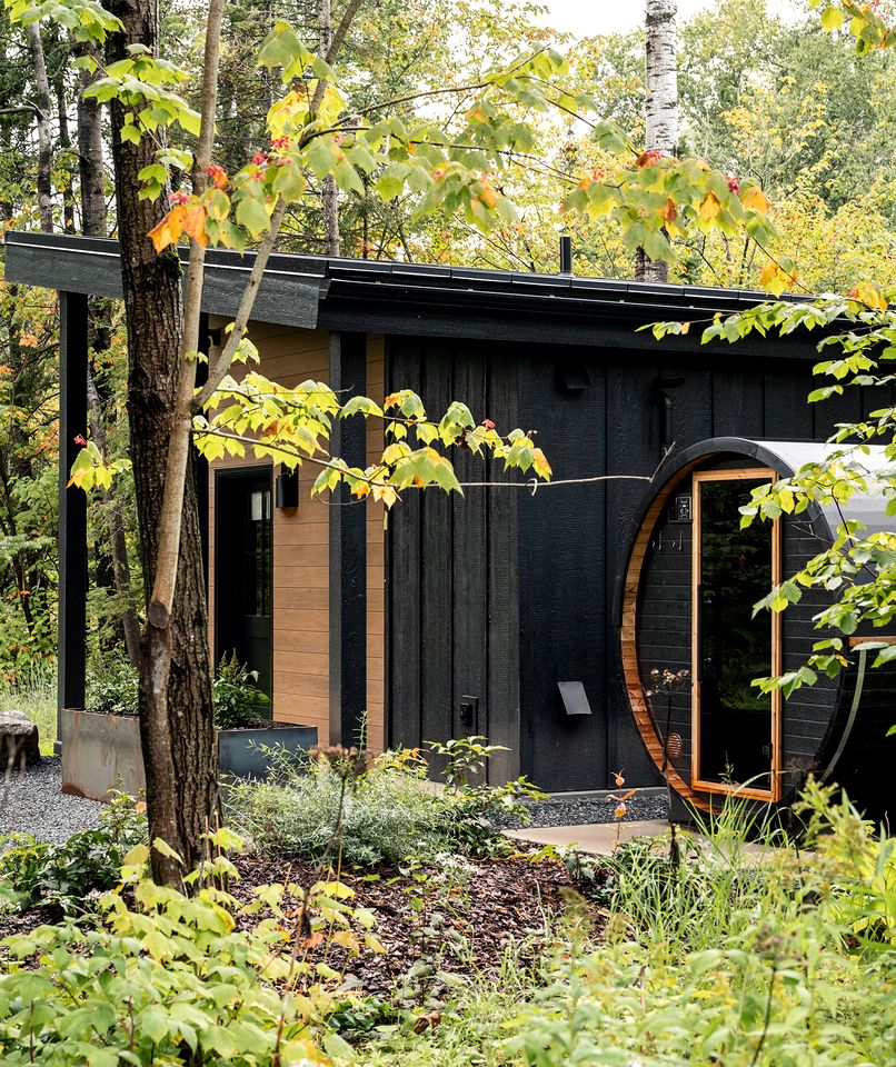 Gorgeous Cabin with Private Sauna for a Romantic Glamping Getaway in Duluth, Minnesota