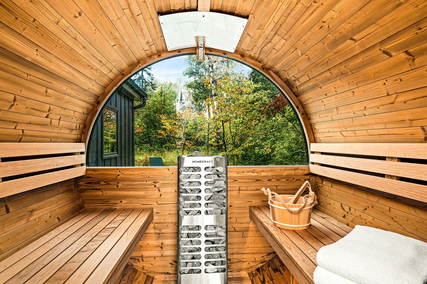 Gorgeous Cabin with Private Sauna for a Romantic Glamping Getaway in Duluth, Minnesota