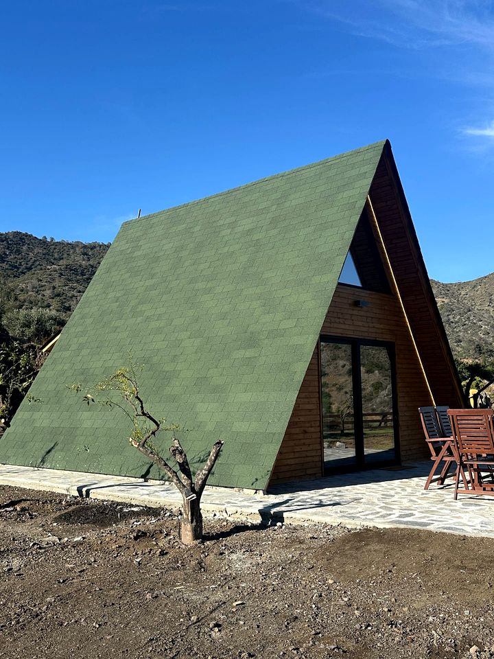 Cozy Mountain Cabin Hideaway for Slow Mornings and Valley Views in Limassol, Cyprus