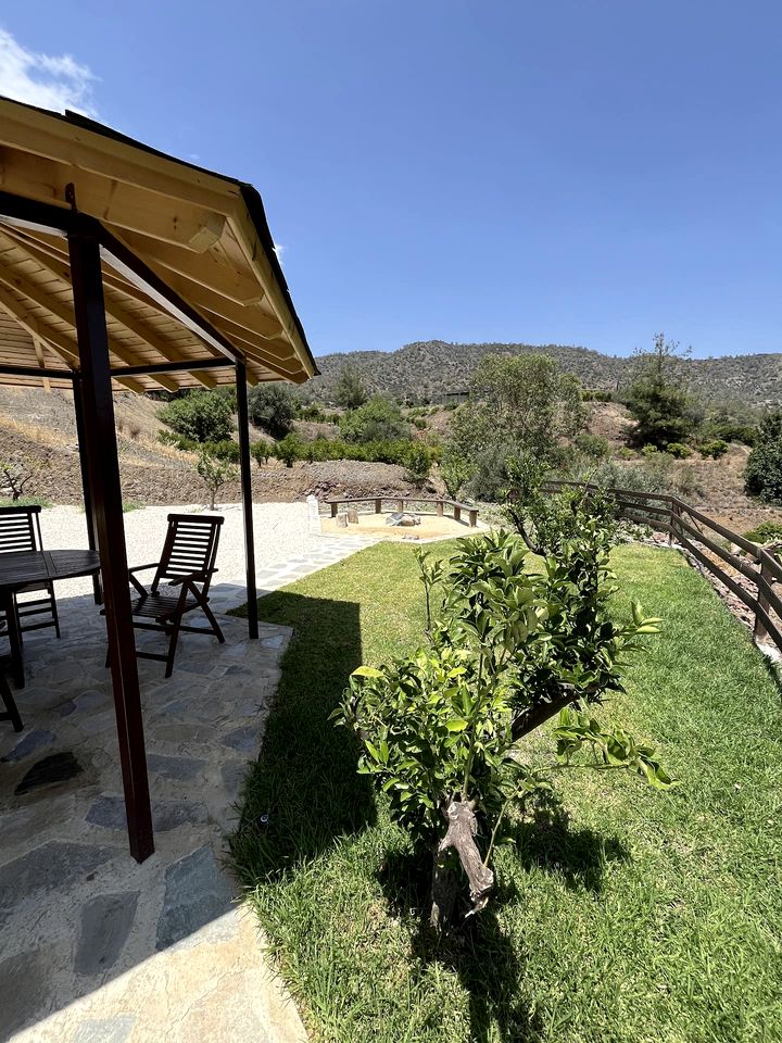 Cozy Mountain Cabin Hideaway for Slow Mornings and Valley Views in Limassol, Cyprus