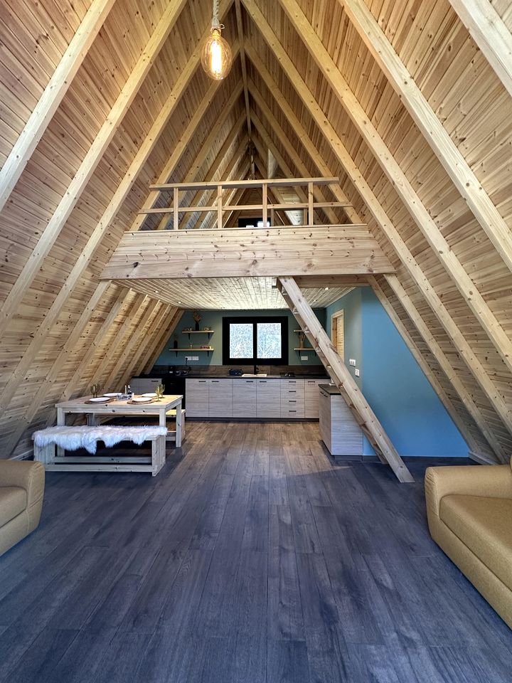 Cozy Mountain Cabin Hideaway for Slow Mornings and Valley Views in Limassol, Cyprus