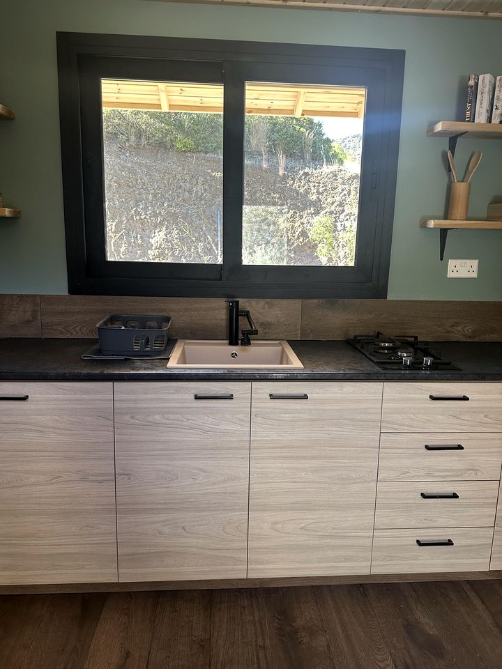 Cozy Mountain Cabin Hideaway for Slow Mornings and Valley Views in Limassol, Cyprus