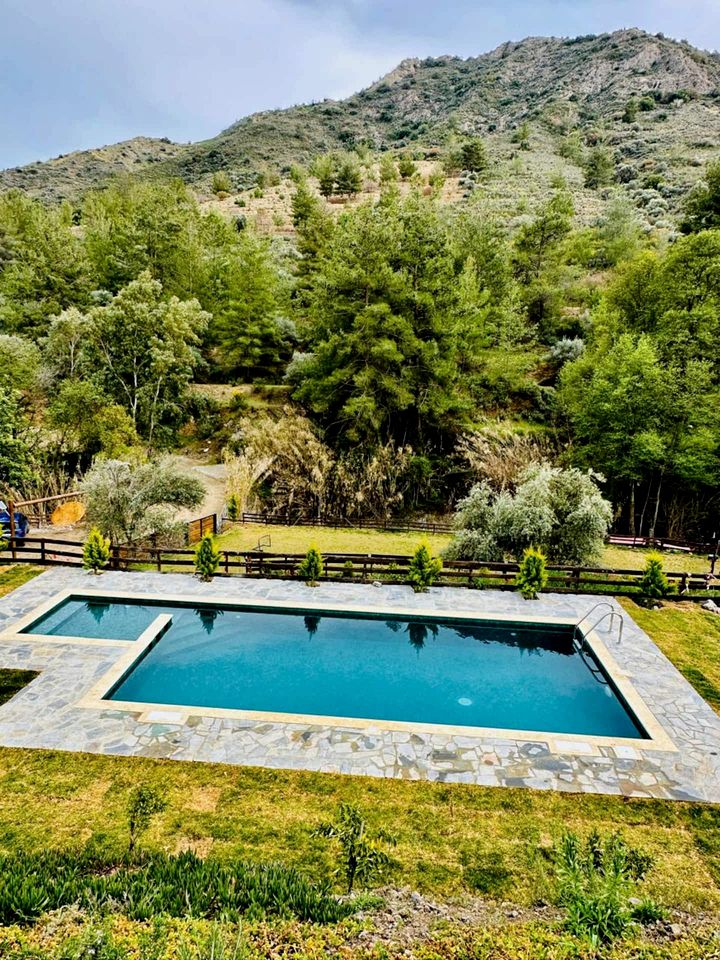 Cozy Mountain Cabin Hideaway for Slow Mornings and Valley Views in Limassol, Cyprus
