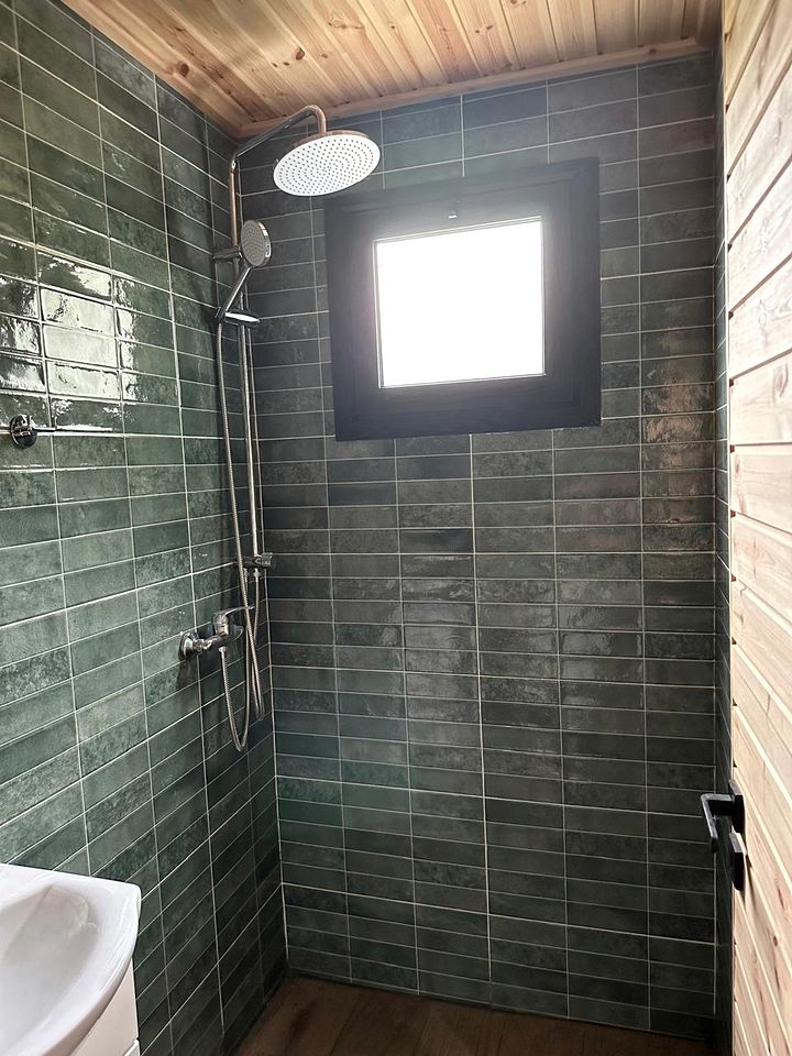 Unwind in a Warm Glamping Cabin with Serene Views & Fireside Comfort in Limassol, Cyprus