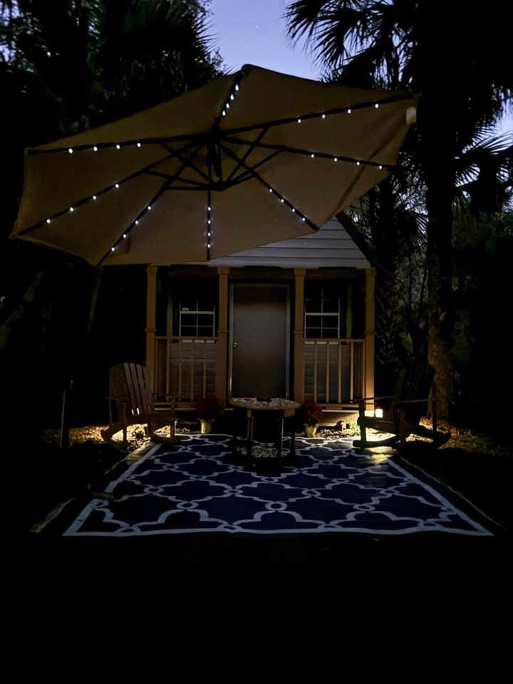 Secluded Off-the-Grid Cabin with Tropical Land Near Cocoa, Florida