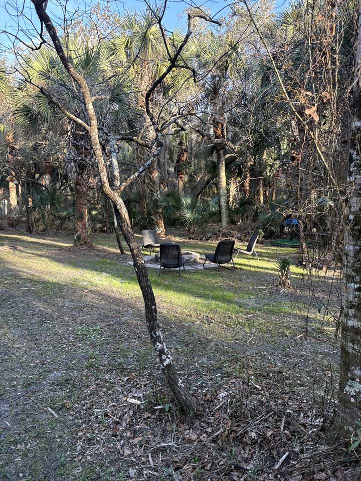 Secluded Off-the-Grid Cabin with Tropical Land Near Cocoa, Florida