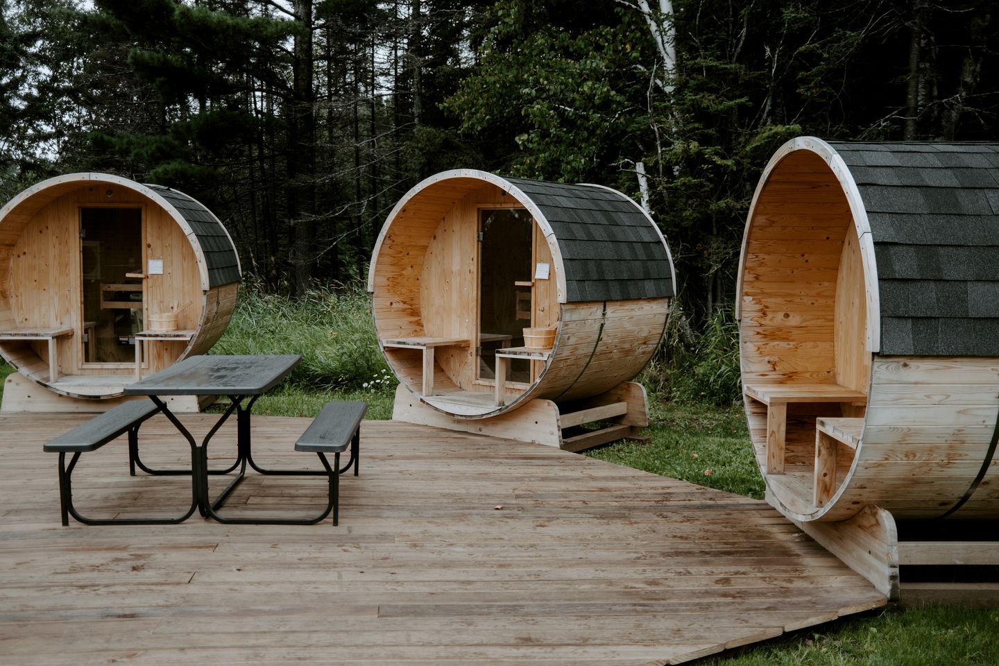 Warm and Welcoming Glamping Tent for Group Getaways in Beaver Bay, Minnesota