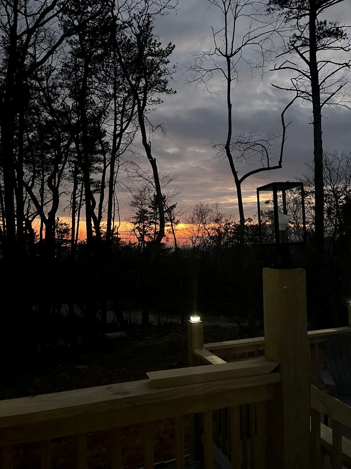 Private Woodland Geodesic Dome Retreat with Fire Pit Near Blowing Rock, Hays NC