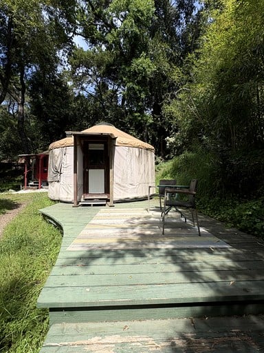 Yurts (United States of America, Los Gatos, California)