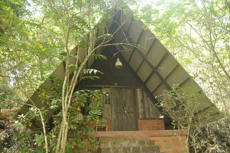 Huts (India, Bardez , Goa)