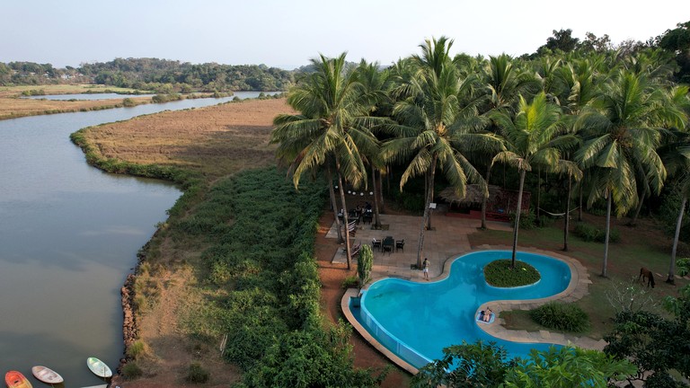 Huts (India, Bardez , Goa)