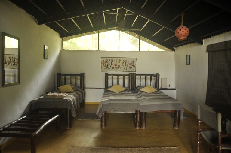 Huts (India, Bardez , Goa)