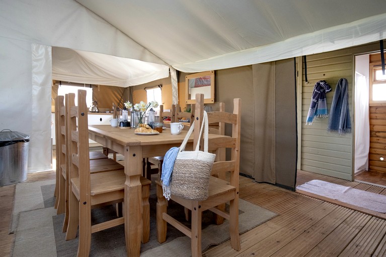 Safari Tents (United Kingdom, Kittisford Barton, England)