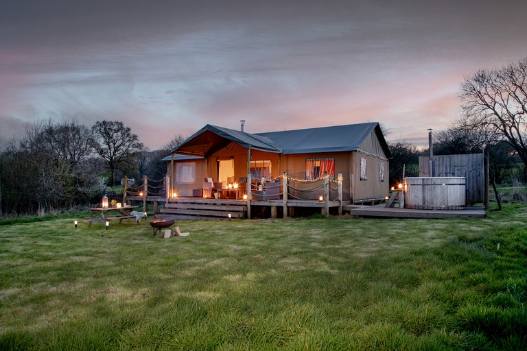 Safari Tents (United Kingdom, Kittisford Barton, England)