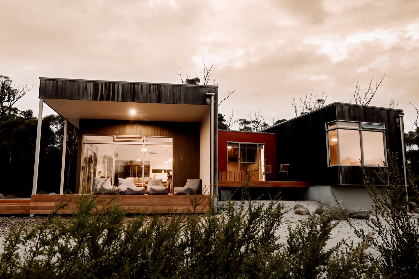 Incredible Unique Solar-Passive House Overlooking Moulting Lagoon at Friendly Beaches in Tasmania, Australia