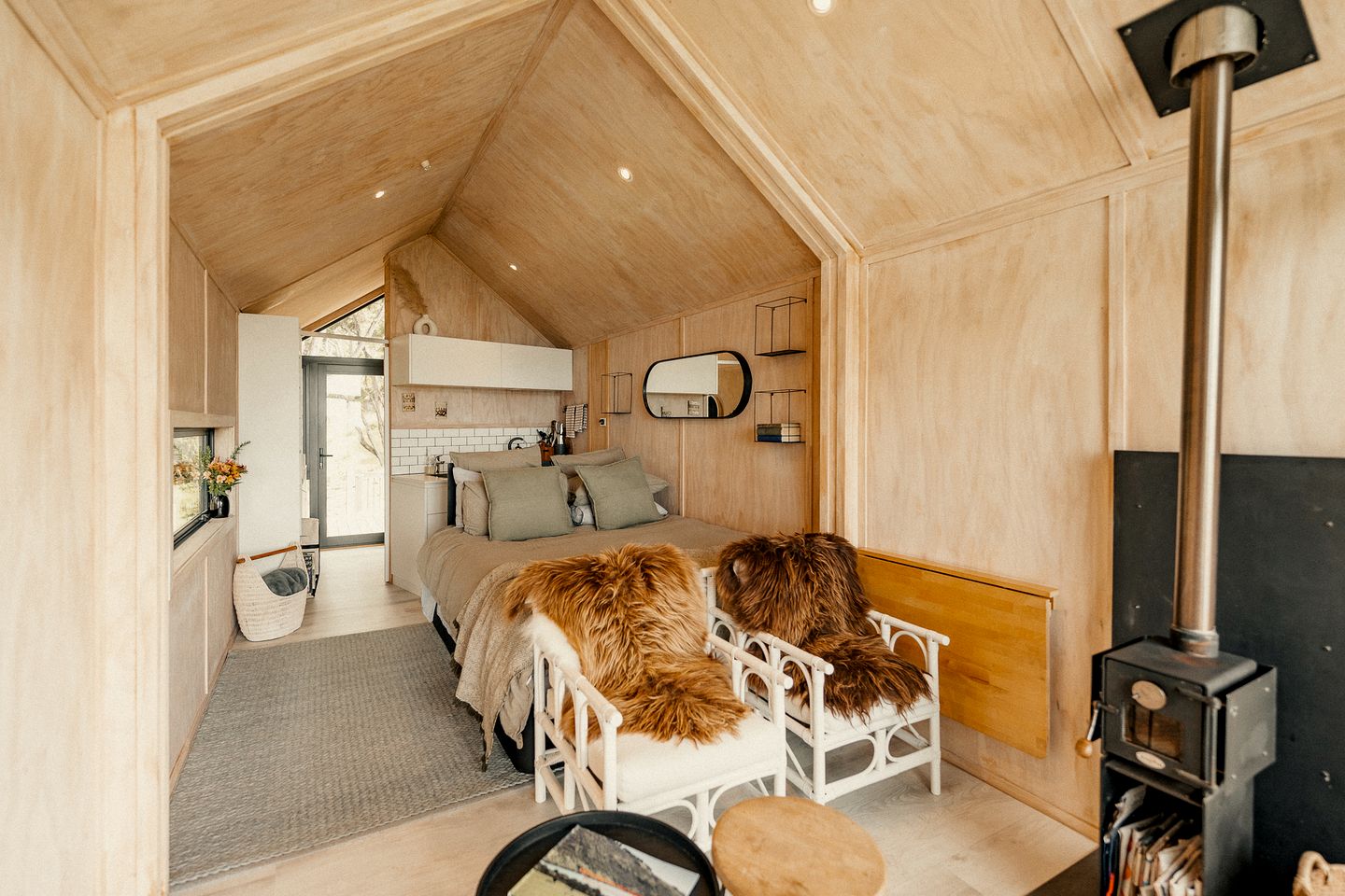 Incredible Tiny House Rental with Amazing Views in Akaroa, South Island