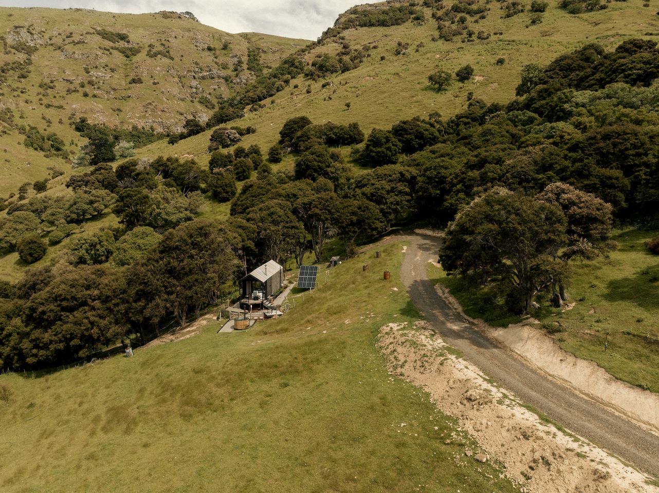 Incredible Tiny House Rental with Amazing Views in Akaroa, South Island
