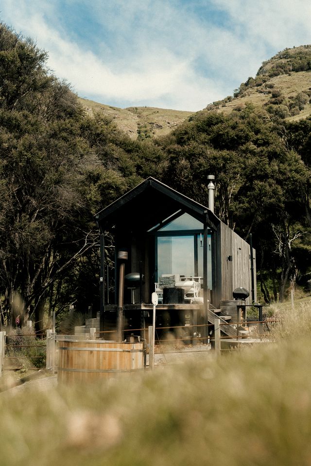 Incredible Tiny House Rental with Amazing Views in Akaroa, South Island