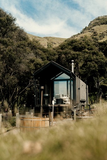 Tiny Houses (New Zealand, Akaroa, South Island)