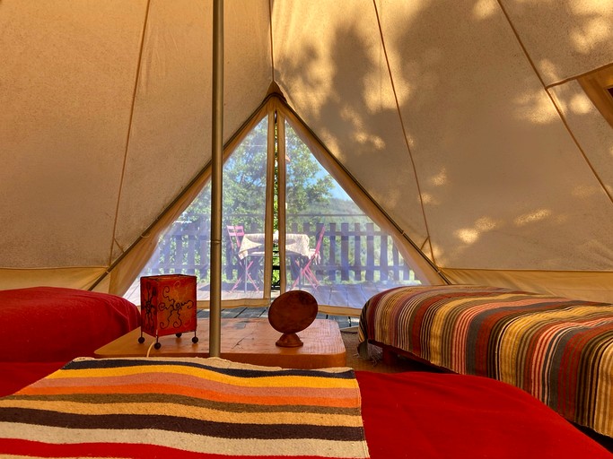 Bell Tents (Italy, Santa Fiora, Tuscany)