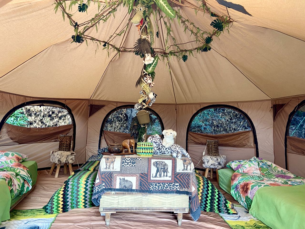 Bell Tents (Spain, Cartama, Andalusia)