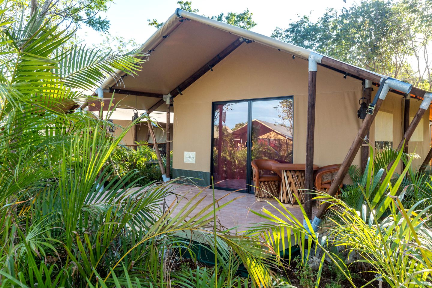 Sweet Serene Safari Tent Surrounded by Nature in Mexico
