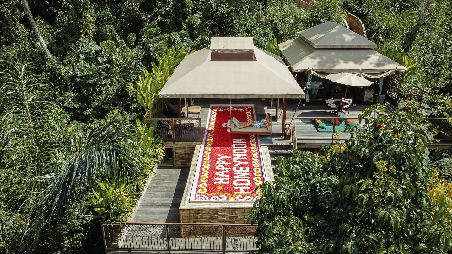 Romantic Jungle Glamping in Bali, Ideal for a Couples Getaway