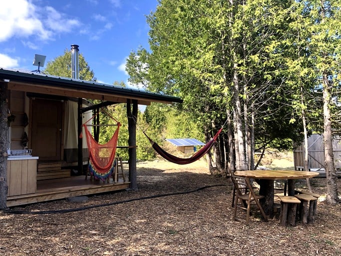 Yurts (Canada, Tehkummah, Ontario)