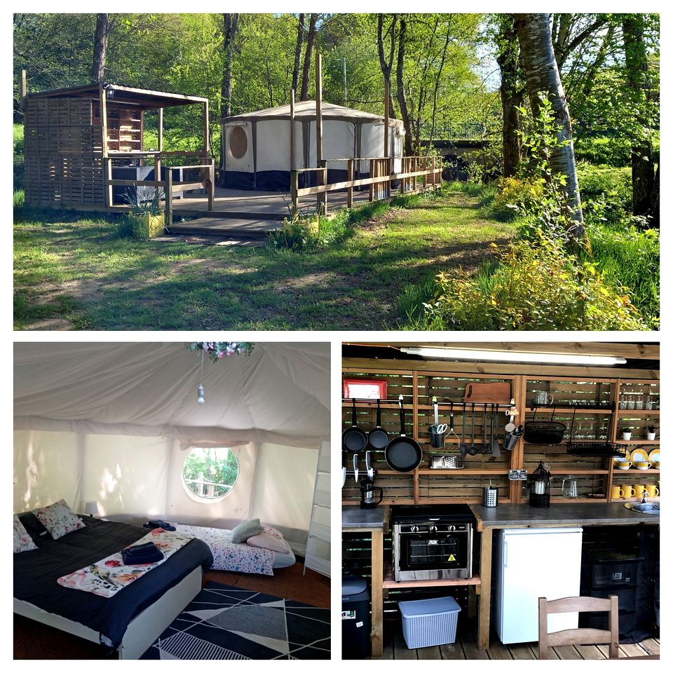 Yurts (France, Moutier-Malcard, Nouvelle-Aquitaine)