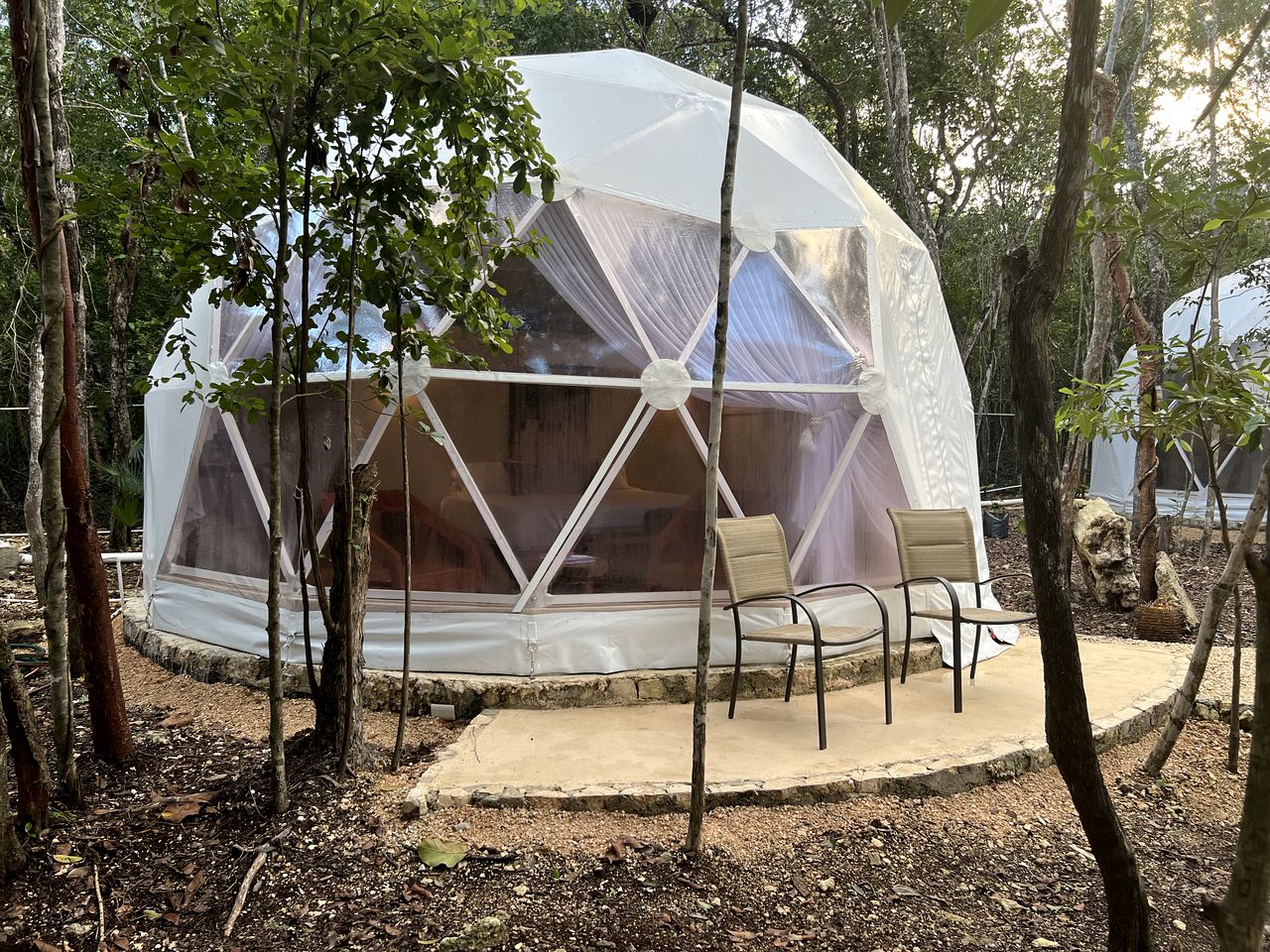 Sweet Romantic Domes with Outdoor Shower and Pool in Mexico