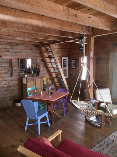 Secluded Cabin Located on a Private Island with Stunning Views of Lake Annabessacook, Maine