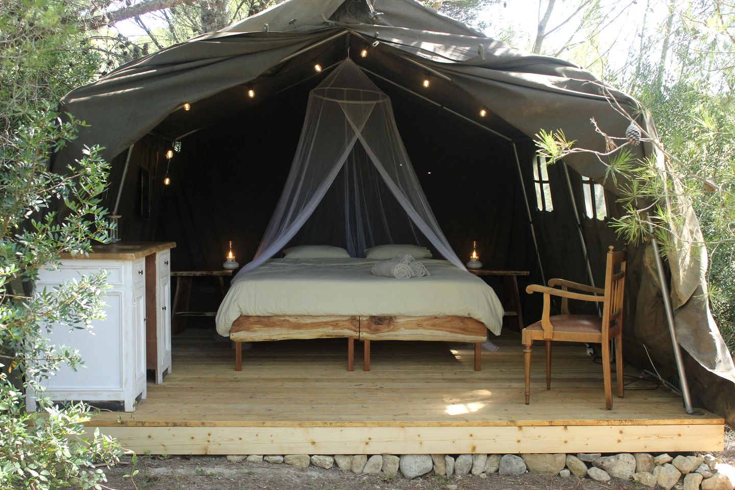 Unique Secluded Tented Cabin Surrounded by Natural Wildlife in Portugal