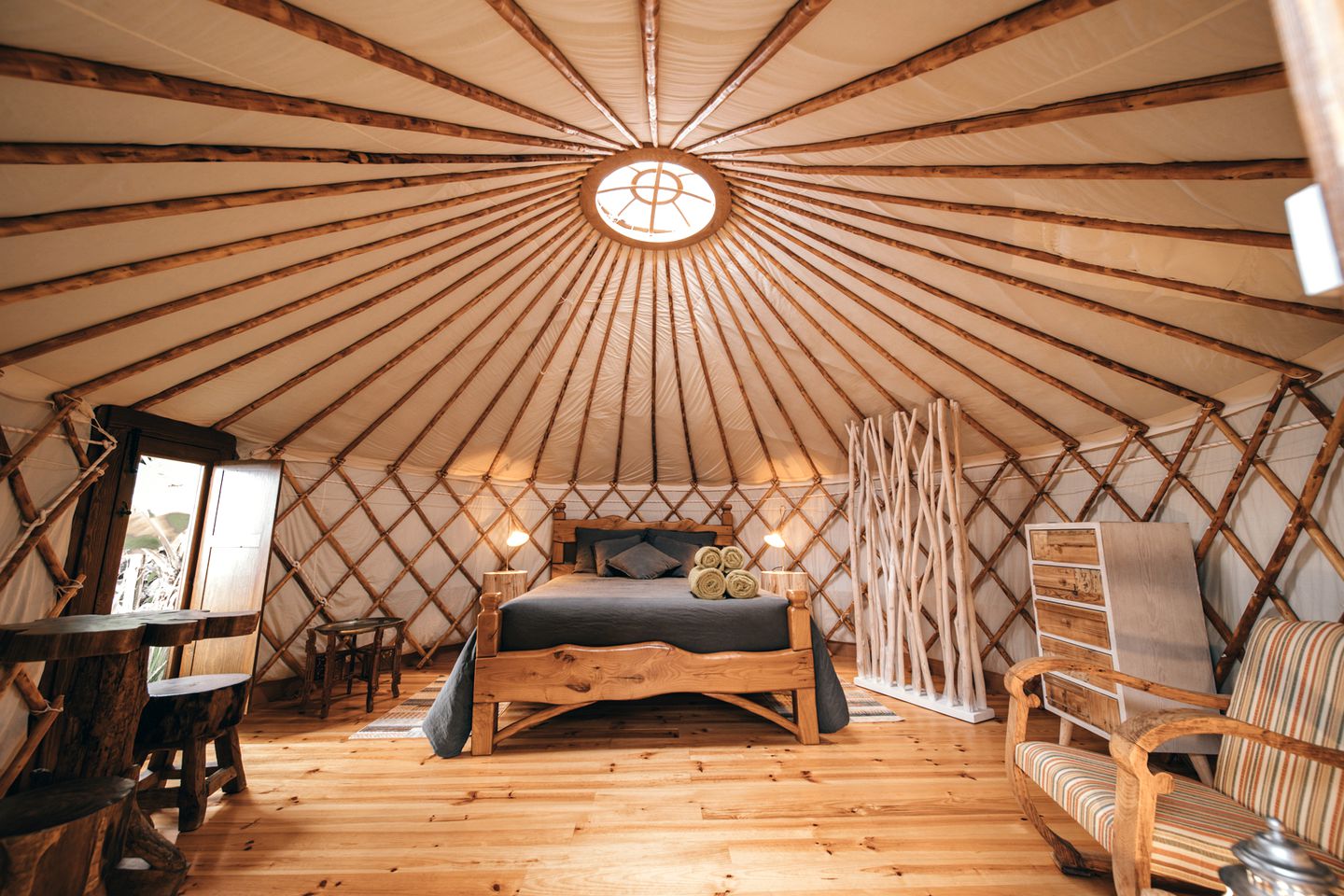 Yurts (Urzelina, Azores, Portugal)