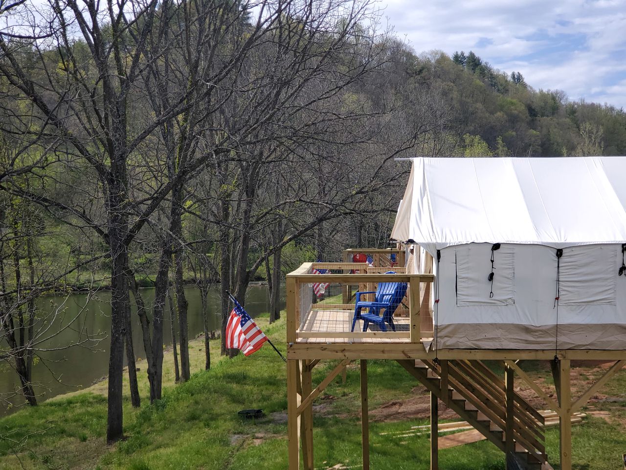 This North Carolina getaway is great for glamping near Pisgah National Forest