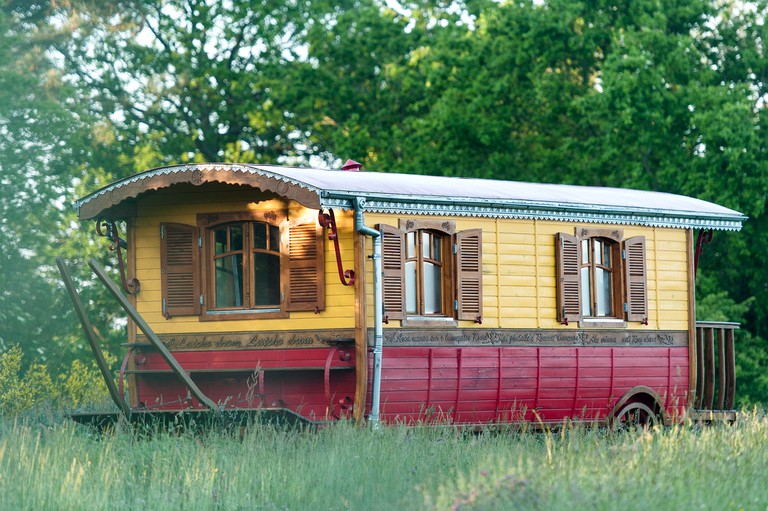 Caravans (France, Ploemel, Brittany)