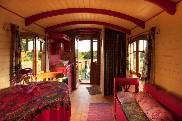 Caravans (France, Ploemel, Brittany)