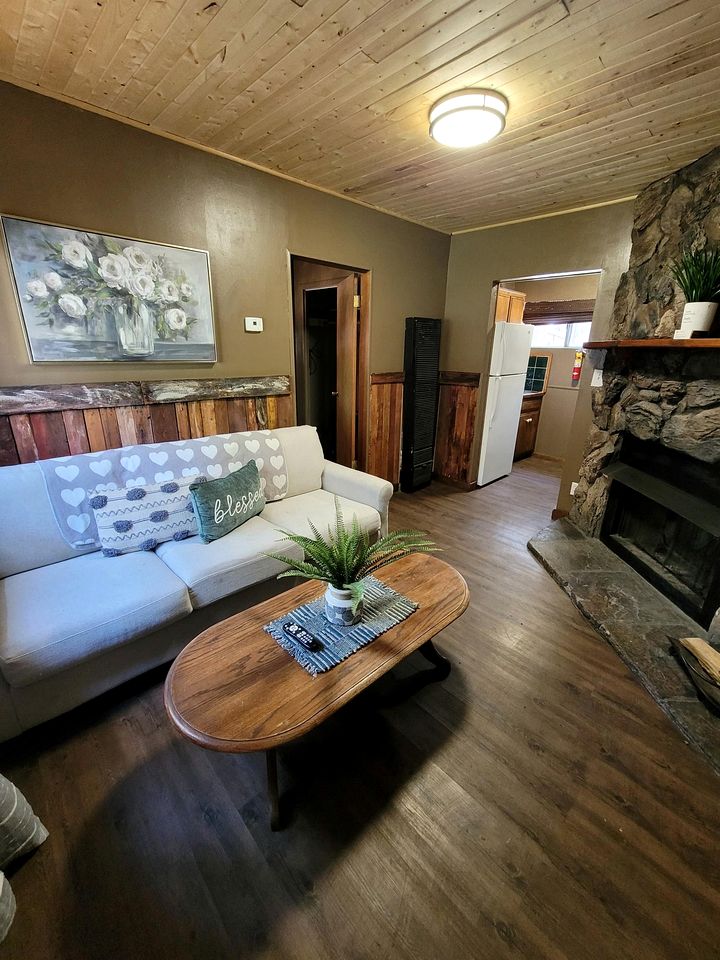 Charming, Pet Friendly Cottage with Private Sun Deck and Shared Outdoor Pool near Magic Mountain, Big Bear